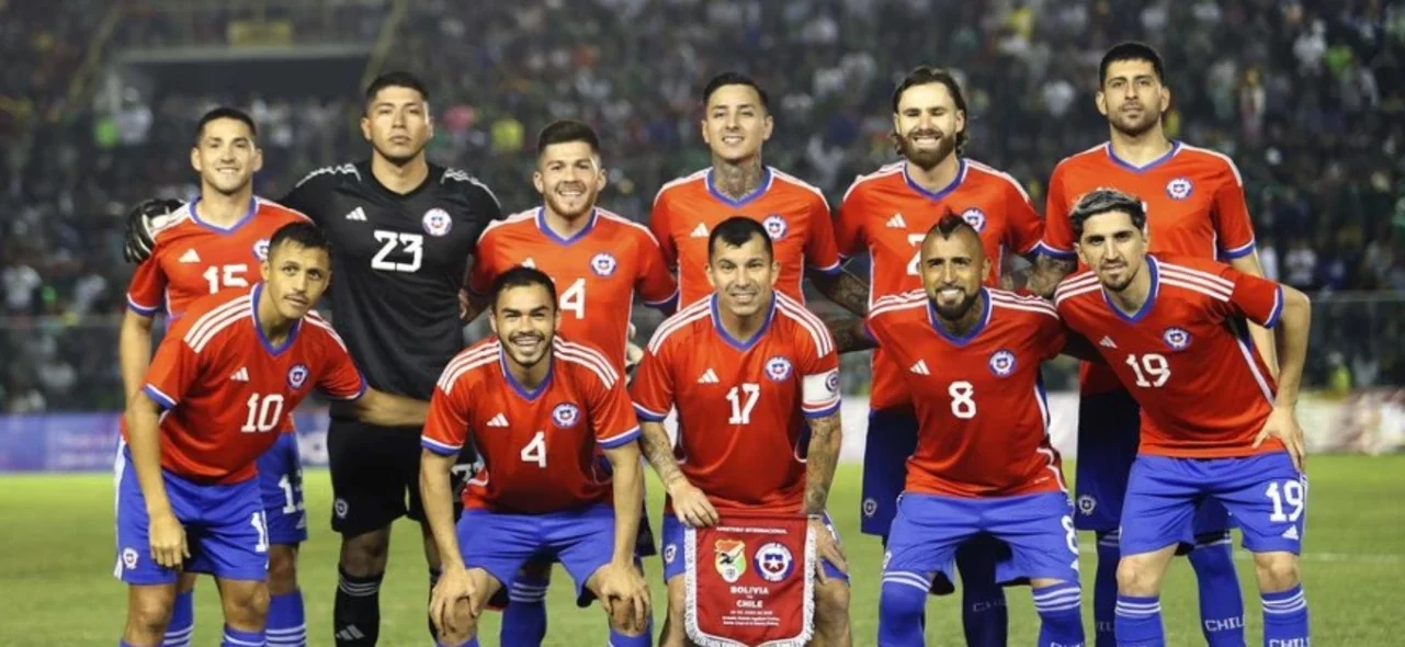 Chile tendría baja sensible contra Colombia. / Foto: Página www.laroja.cl