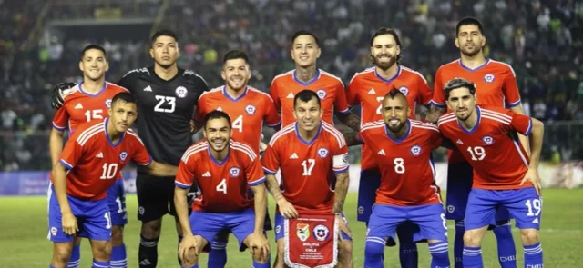 Chile tendría baja sensible contra Colombia. / Foto: Página www.laroja.cl