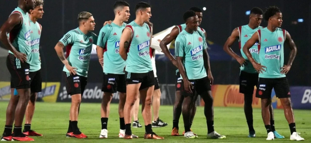 Selección Colombia en entrenamiento - Foto: FCF