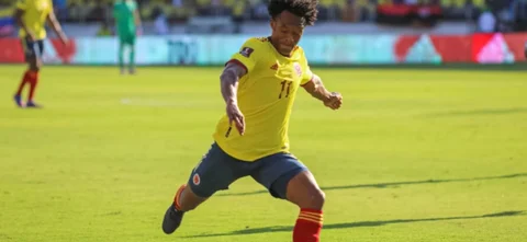 Juan Guillermo Cuadrado. Foto: VizzorImage / Jairo Cassiani