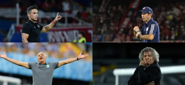 Entrenadores de la Liga BetPlay. Foto: Vizzorimage.