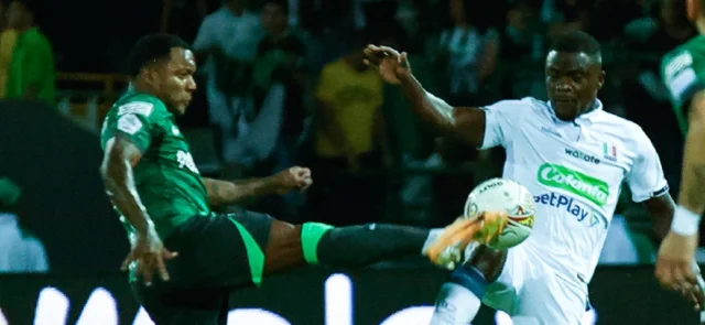 Dannovi Quiñones se despide de Once Caldas. / Foto: Vizzorimage.