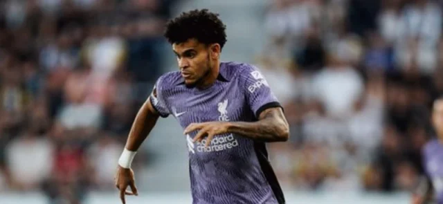 Así fue el gol de Luis Díaz con Liverpool en la Europa League. / Foto: Twitter LFC.