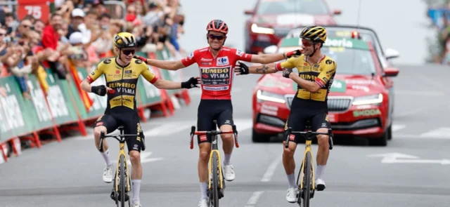 Contrarreloj en Madrid en La Vuelta a España. / Foto: AFP.