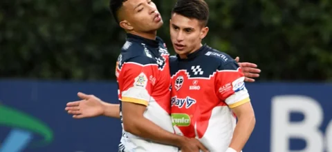 Fortaleza rescató un punto en su visita a Soacha - VizzorImage / Felipe Caicedo