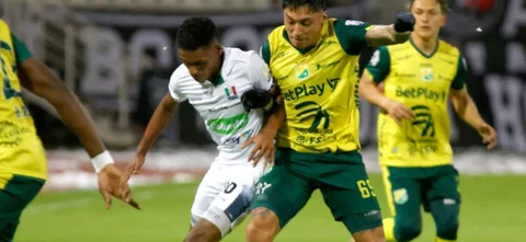 Chaux tapó un penal al 90+6 - VizzorImage / John Jairo Bonilla