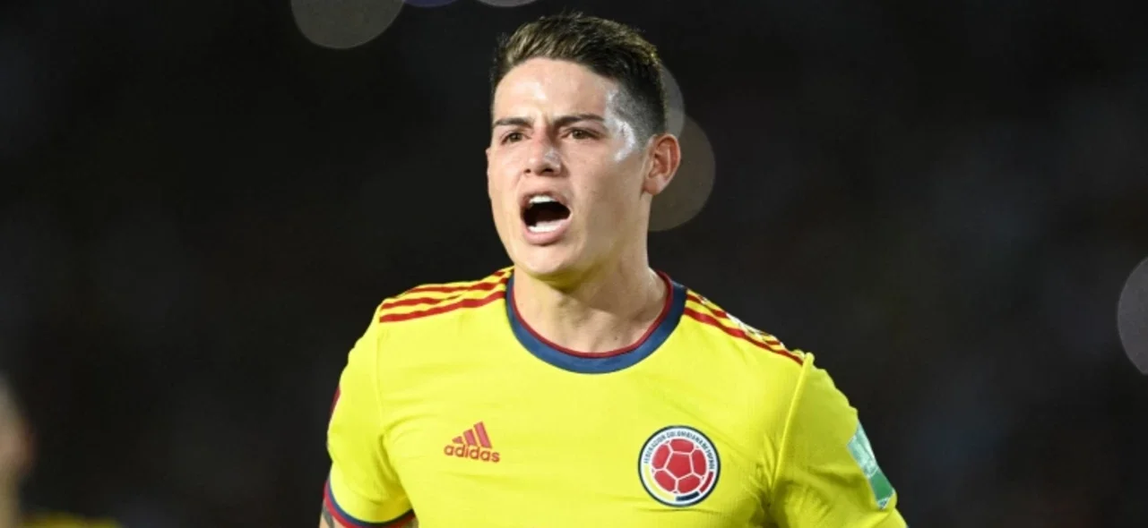 James Rodríguez. Foto: AFP