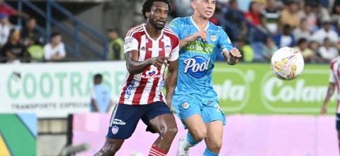 Junior se complicó con el penúltimo de la tabla - VizzorImage / Andres Felipe Lopez