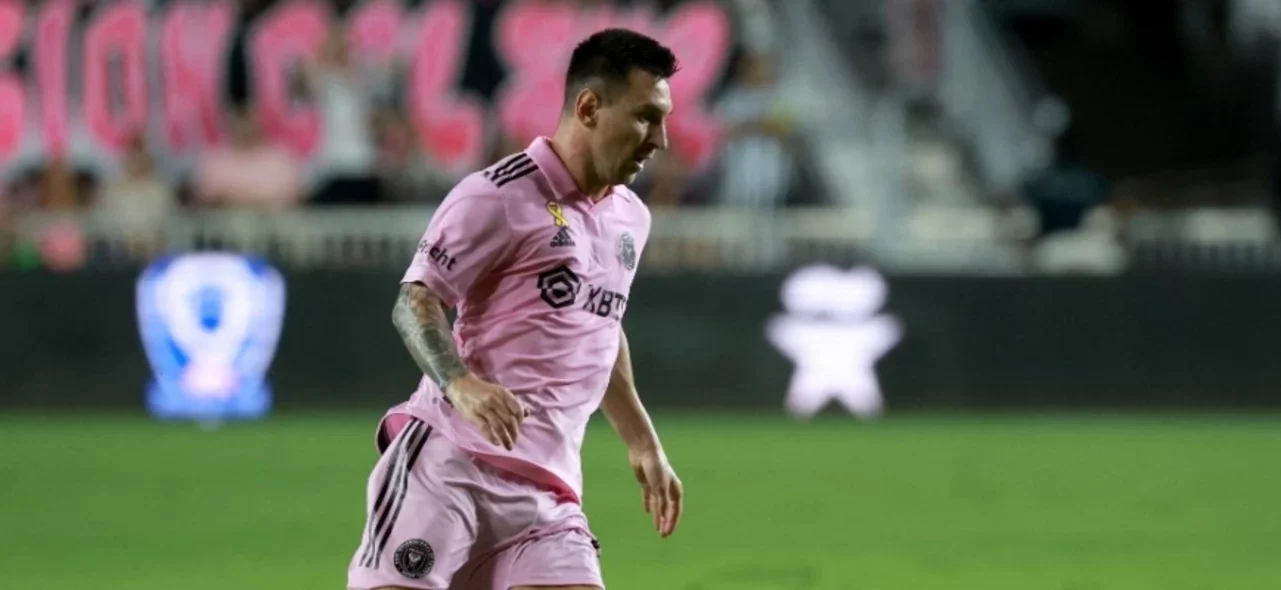 Así fue el momento exacto de la lesión de Lionel Messi en la MLS. / Foto: AFP.