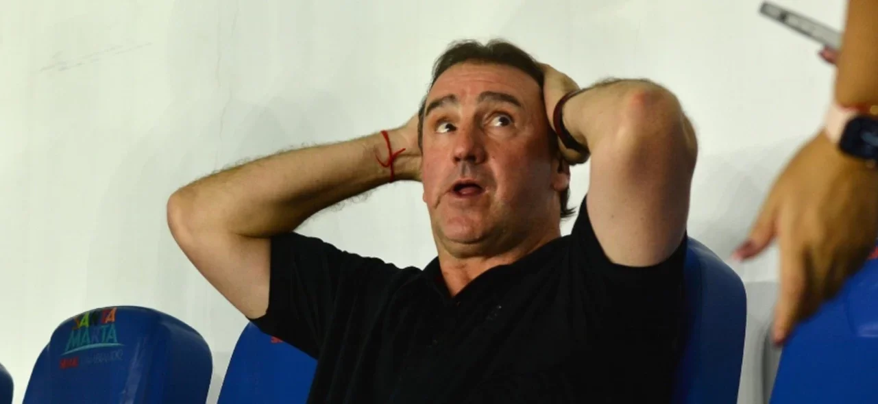 Néstor Lorenzo. Foto: VizzorImage / Gustavo Pacheco