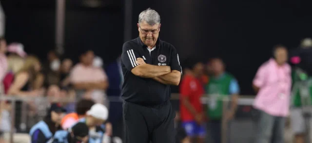 Gerardo Martino no pudo contar con Messi. Foto: AFP