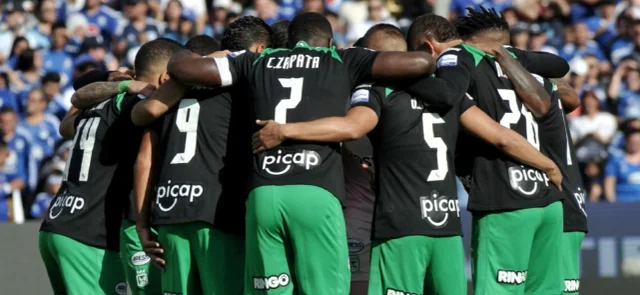 Equipo titular de Atlético Nacional en su visita a Millonarios - VizzorImage / Luis Ramirez