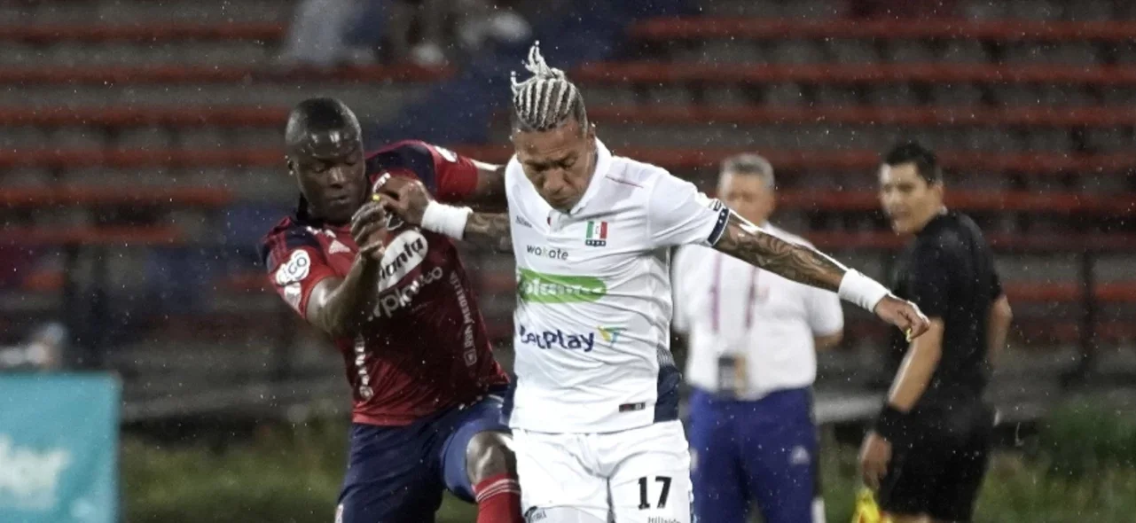 Once Caldas recibe a Independiente Medellín. Foto: VizzorImage / Juan Augusto Cardona