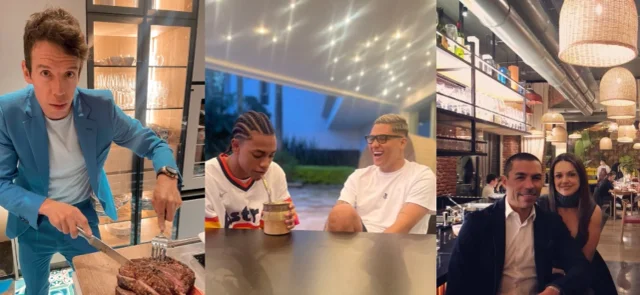 Rigoberto Urán, Juan Fernando Quintero, Iván Ramiro Córdoba - Fotos: @UranRigoberto @Juanferquinte10 @Ivanramiroc