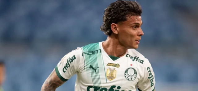 Richard Ríos en Palmeiras - Foto: AFP