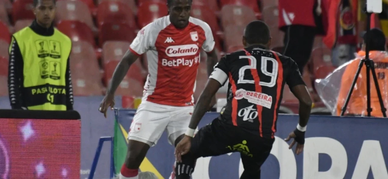 Partido sin goles entre Santa Fe y Pereira - VizzorImage / Luis Ramirez