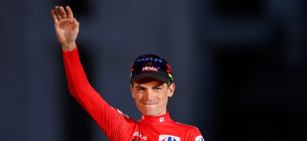 Sepp Kuss entrenó en Colombia para ganar la Vuelta a España. / Foto: AFP.