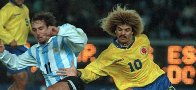Carlos 'El Pibe' Valderrama. Foto: AFP