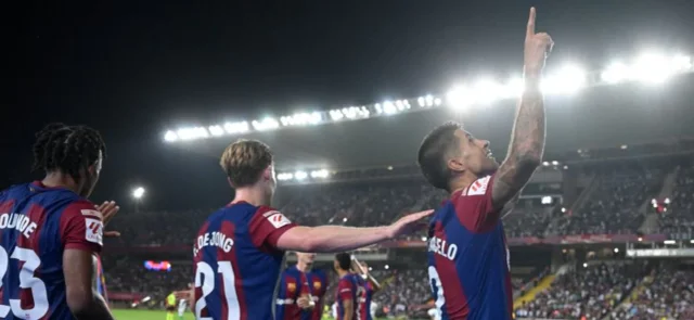 Barcelona se dio un festín ante Real Betis / AFP