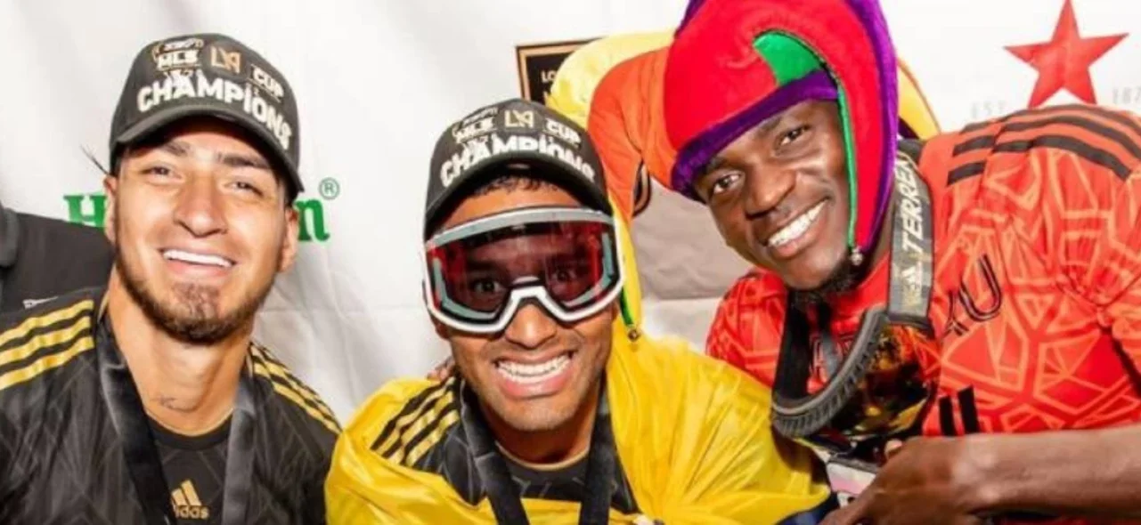 'Chicho' Arango, Eddie Segura y Jesús Murillo, campeones con Los Ángeles FC - Instagram: @chichoarango