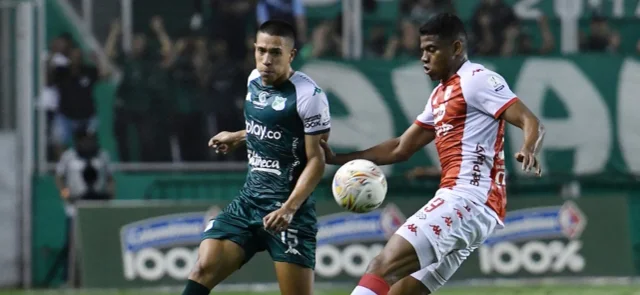 Cali y Santa Fe empataron en la fecha 2. / Foto: Vizzorimage.