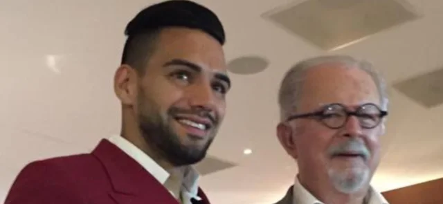 Radamel Falcao y Fernando Botero - Twitter: @FALCAO