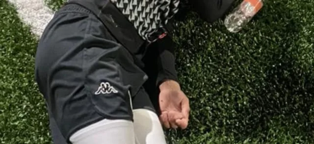 Futbolista colombiano agredido en México - Facebook: @eduardo.equihuaponce