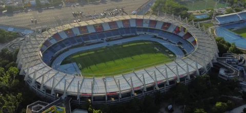 Críticas a la grama del estadio Metropolitano en Eliminatorias. / Foto: AFP.