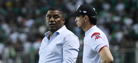 Hubert Bodhert director técnico del Independiente Santa Fe - VizzorImage