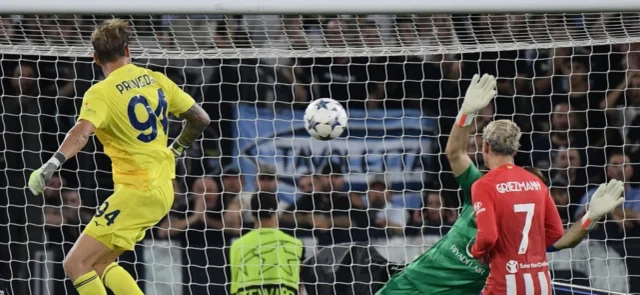 Ivan Provedel marcó gol a Atlético de Madrid por Champions - AFP