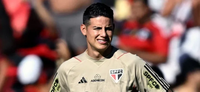 James Rodríguez - Volante colombiano de Sao Paulo - AFP