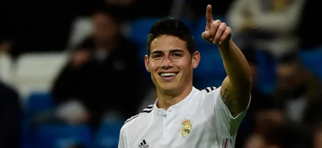 James Rodríguez - Volante exReal Madrid - AFP