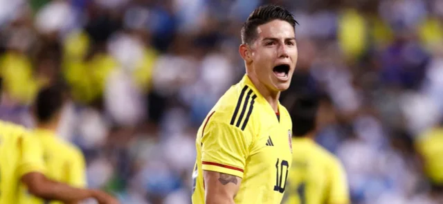 James Rodríguez - Volante de selección Colombia - AFP