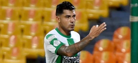 Jefferson Duque - Delantero de Atlético Nacional - VizzorImage / Luis Benavides
