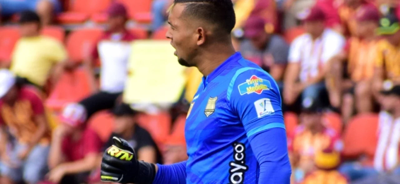 José Contreras - Guardameta de Águilas Doradas - VizzorImage / Joan Orjuela