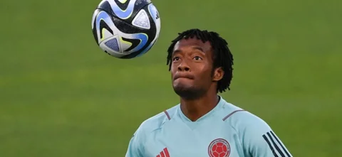 Juan Guillermo Cuadrado - Volante de selección Colombia - AFP