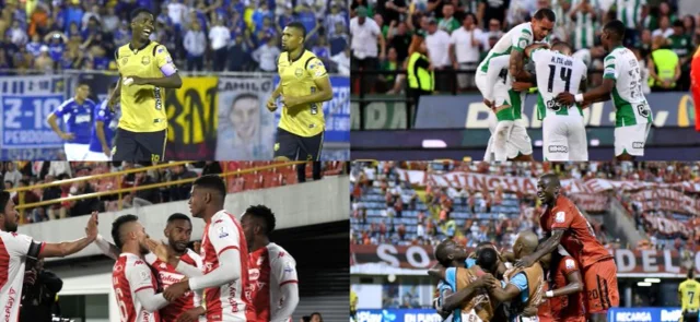 Águilas vuela alto; Nacional, Santa Fe y América celebraron / Fotos VizzorImage