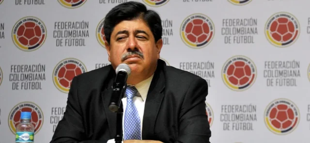 Luis Bedoya - Expresidente de la Federación Colombiana de Fútbol - AFP