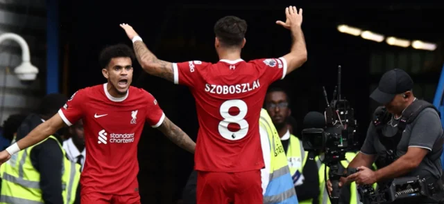 Luis Díaz muestra su lado ‘tierno’ hablando inglés / AFP