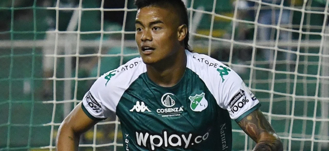 Luis Sandoval - Delantero de Deportivo Cali - VizzorImage / Nelson Rios