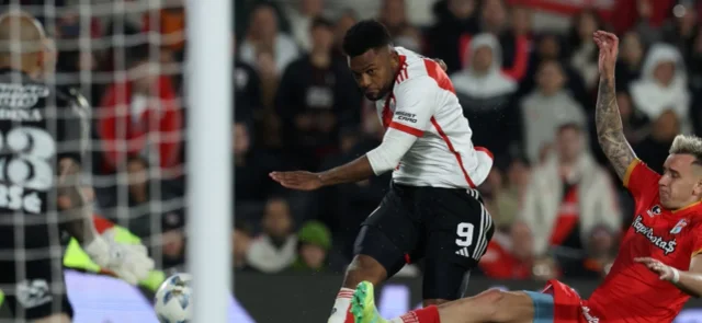Miguel Ángel Borja - Delantero de River Plate - AFP