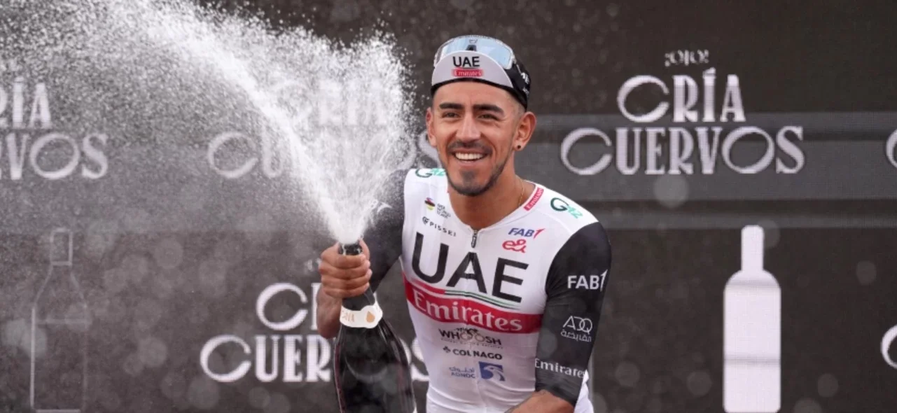 Cuánto dinero ganó Juan Sebastián Molano por la victoria de etapa. / Foto: AFP.