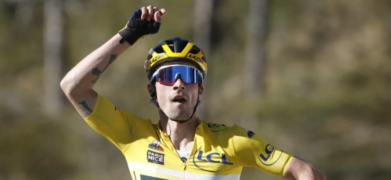 Primoz Roglic - Ciclista esloveno de Jumbo-Visma - AFP