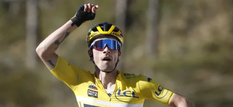 Primoz Roglic - Ciclista esloveno de Jumbo-Visma - AFP