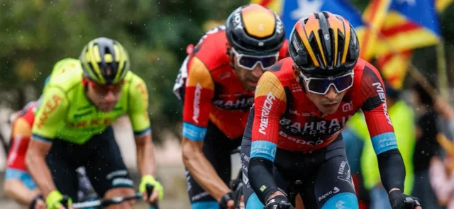 Santiago Buitrago, tercero en la etapa 15 de la Vuelta a España / AFP