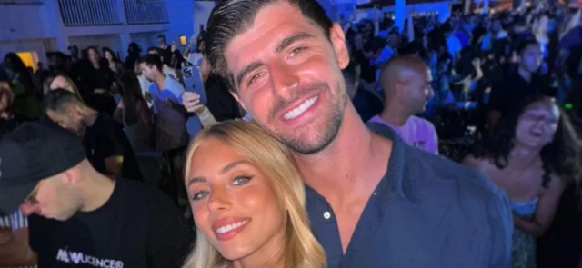 Thibaut Courtois y su esposa Mishel Gerzig - Instagram: @mishelgerzig