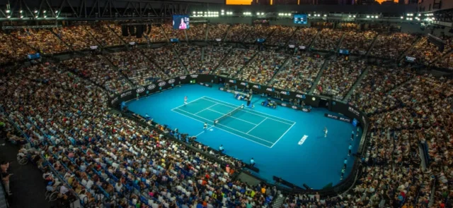 Rod Laver Arena. Foto: AFP