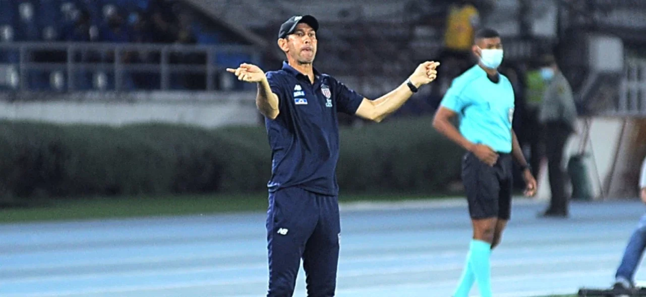 Arturo Reyes técnico de Atlético Junior - VizzorImage / Jesús Rico