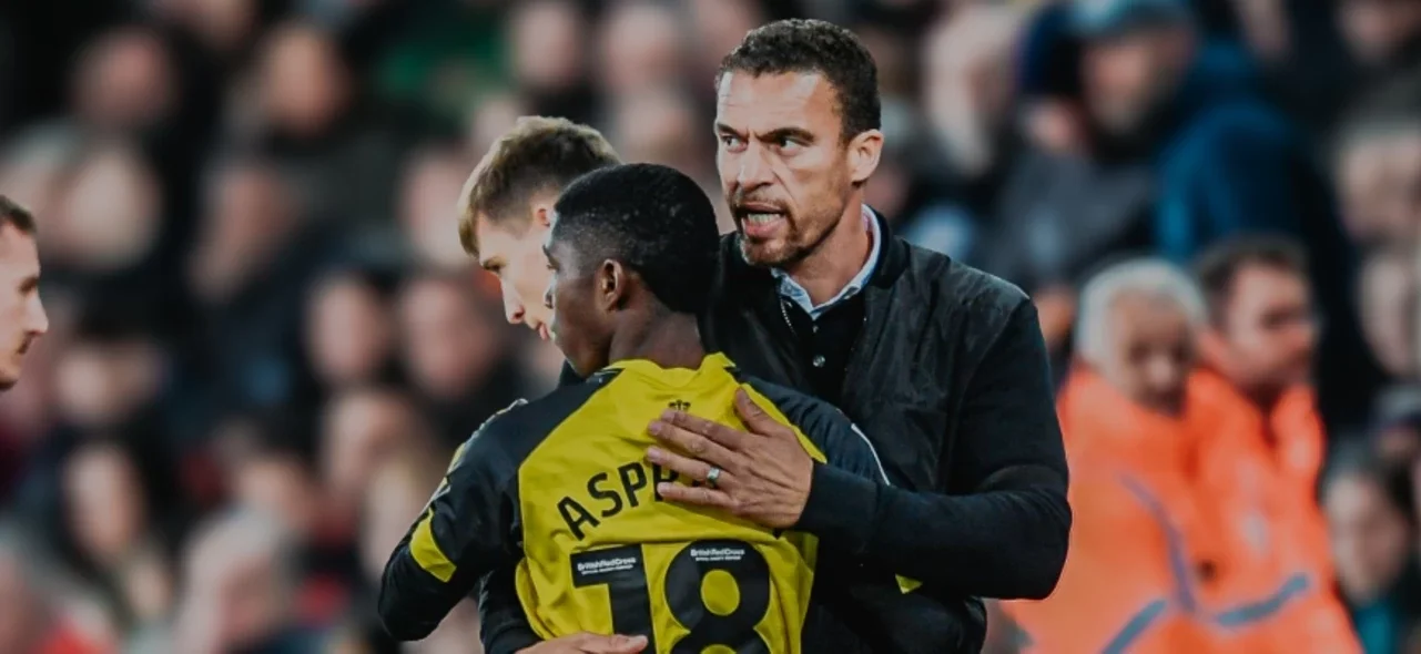 Yaser Asprilla. Foto: X/@WatfordFC