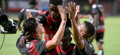 Cúcuta ganó 2-1. Foto: VizzorImage / Juan Pablo Bayona